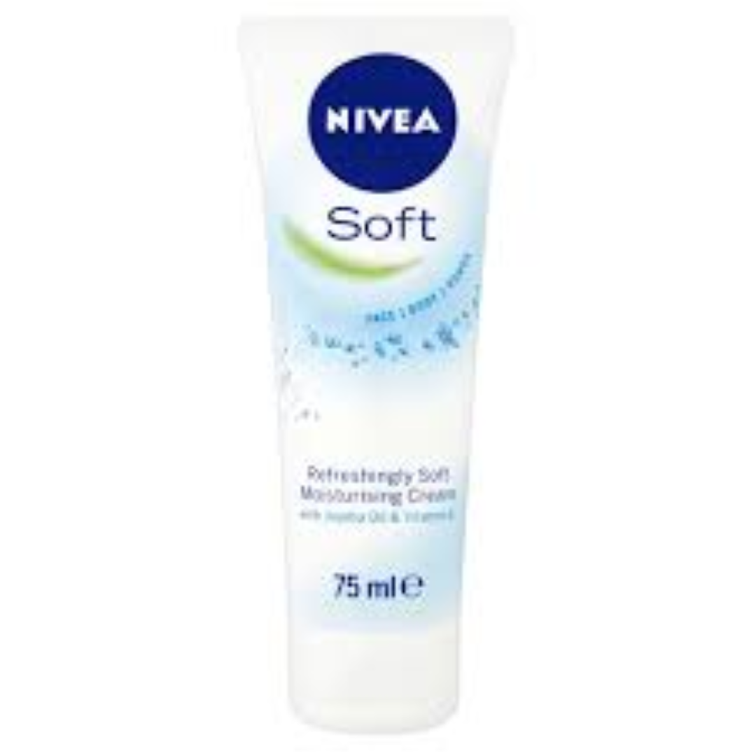 NIVEA SOFT MOISTURISING CREAM TUBE 75ML